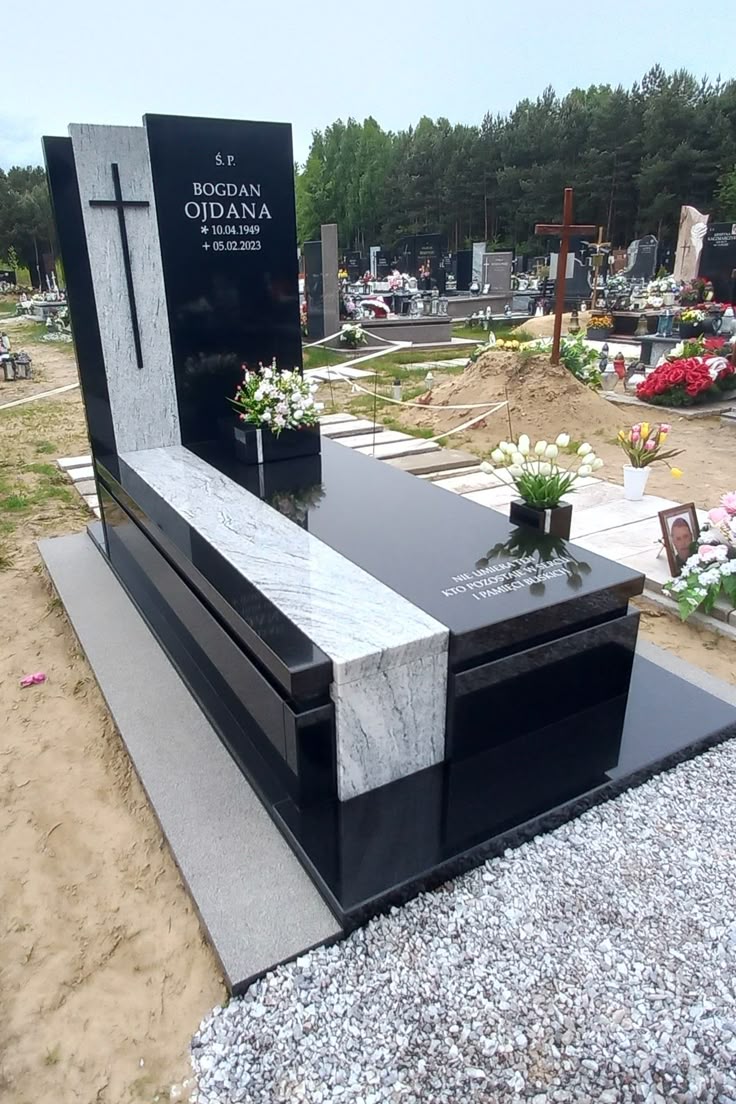Granite Tombstone